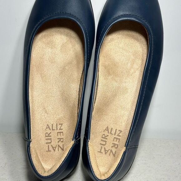 Naturalizer Women's Flexy Flat Navy 7 - Picture 8 of 8